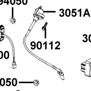 90112-PUA3-B50 BOLT FLANGE 5*22 — diagram cutout