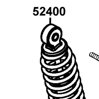 52400-LDF7-E10 CUSHION ASSY REAR — diagram cutout