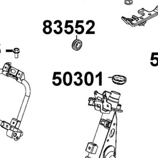 50301-KGN7-C00 RACE UP STRG BALL — diagram cutout