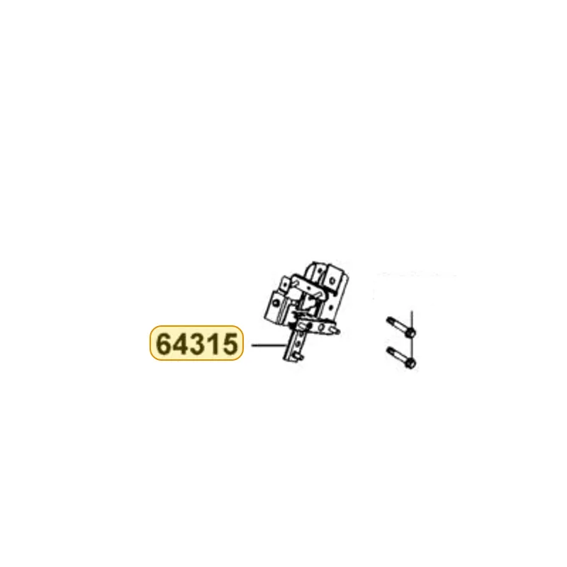 64315-ACK5-BA0 "BRKT., FR. COVER STAY" — diagram cutout