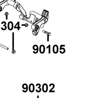 90105-LDC8-E11 SQUARE BOLT M10*50 — diagram cutout