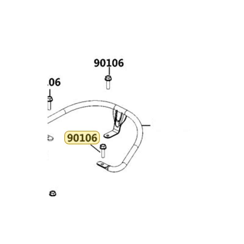 90106-ACK5-BA0 BOLT SPECIAL 8X25 — diagram cutout