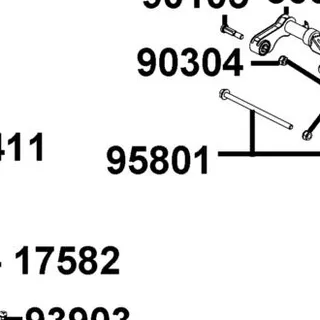 95801-10070-08G BOLT FLANGE 8*50(G) — diagram cutout