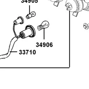 34906-LBA8-E80 BULB TAIL & STOP — diagram cutout