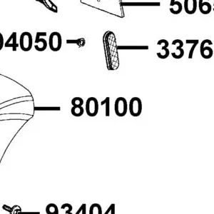 80100-LDF7-E10-N1R FENDER RR TIRE — diagram cutout