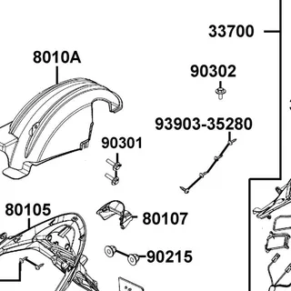 93404-06030-07 BOLT WASH 6*30???K??? — diagram cutout