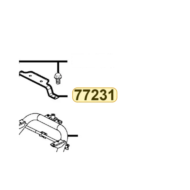 77231-LCB9-C10 STAY SEAT RUBBER — diagram cutout