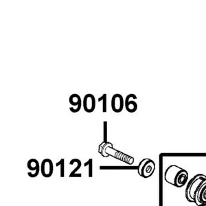 90106-LGB6-E10 "BOLT,FLANGE,10x55" — diagram cutout
