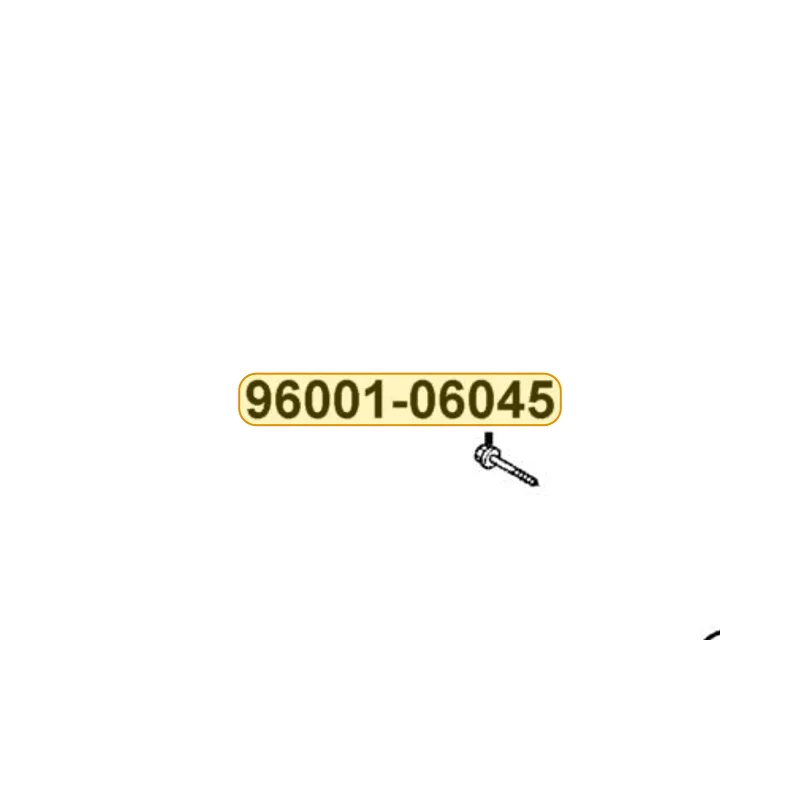 96001-06045-08G BOLT FLANGE SH 6x45 (C) — diagram cutout