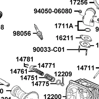 90033-GFY6-C01 BOLT STUD 8*32 — diagram cutout