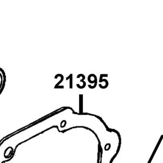 21395-KEC4-C10 GASKET MISSION CASE — diagram cutout