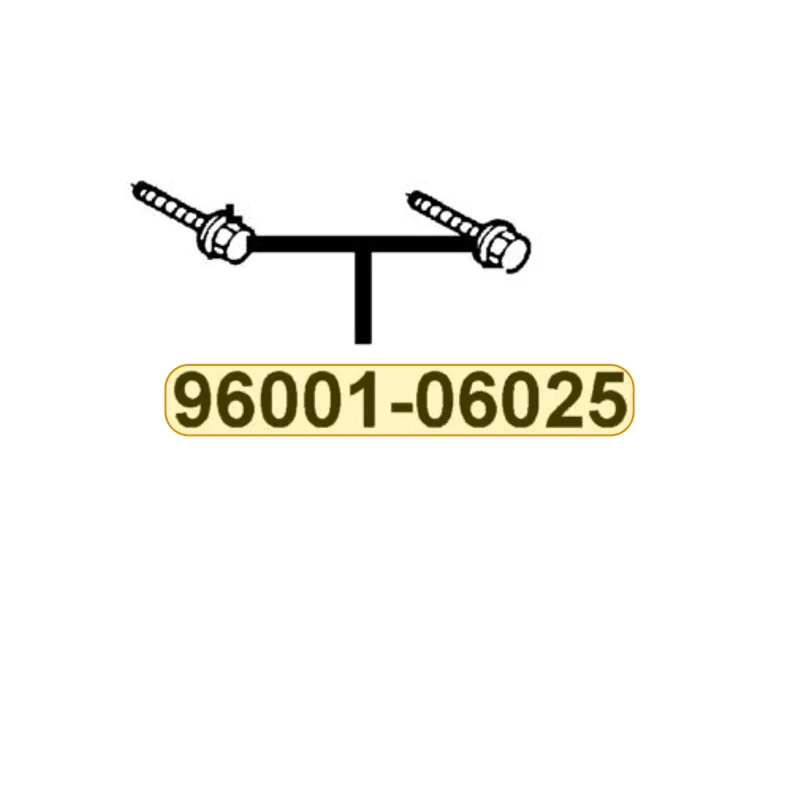 96001-06025-08G BOLT FLANGE SH 6*25 (C) — diagram cutout