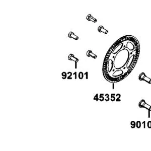 92101-05012-0HG BOLT HEX 5*12 — diagram cutout