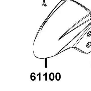 61100-LDC8-E10-41P FENDER FR — diagram cutout