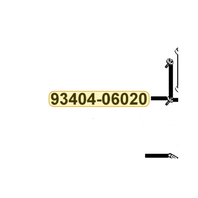 93404-06020-07G BOLT-WASH 6x20 — diagram cutout