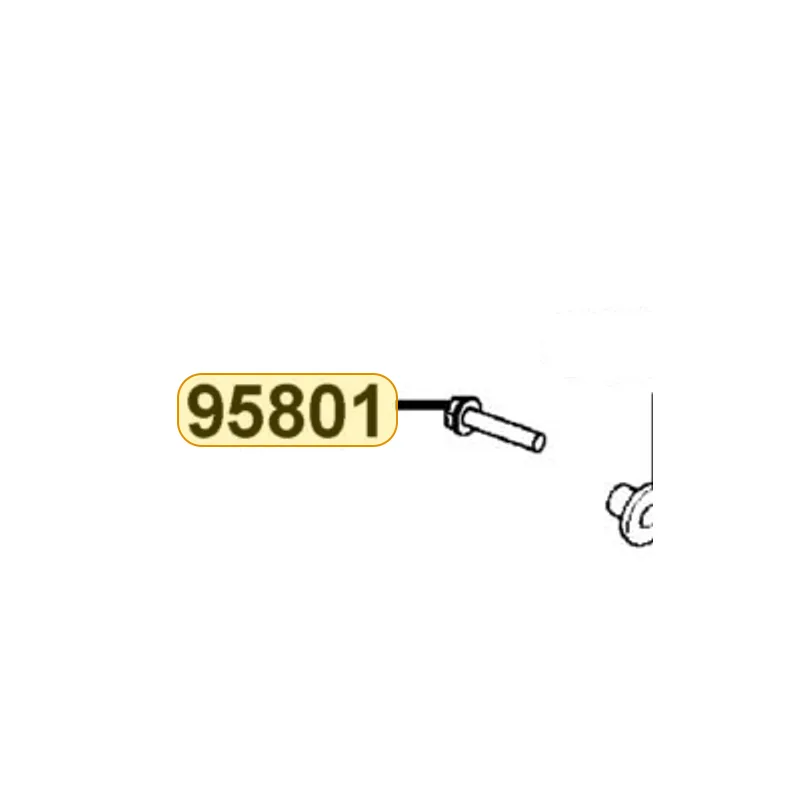 95801-10025-08G BOLT FLANGE 10X25 — diagram cutout