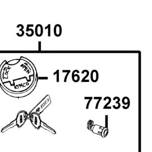 17620-LDF7-MY0 "CAP COMP.,FUEL FILLER" — diagram cutout