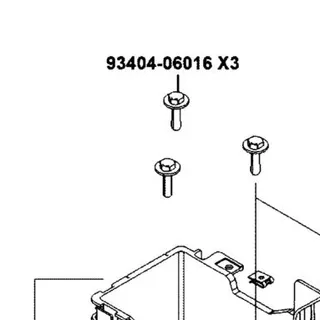 93404-06016-08G BOLT WASHER 6*16