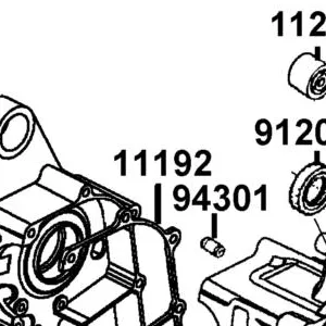 11192-KGBG-E90 GASKET CRANK CASE@A