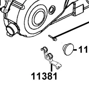 11381-KHC4-C00 CLAMPER THROTTLE CABLE — diagram cutout