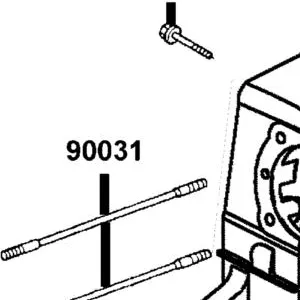90031-KGBG-C00 BOLT A STUD 7*168 — diagram cutout