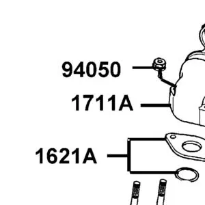 1711A-LDC8-M30 "PIPE ASSY,INLET" — diagram cutout