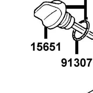 15651-LDC8-C10 GAUGE OIL LEVEL — diagram cutout