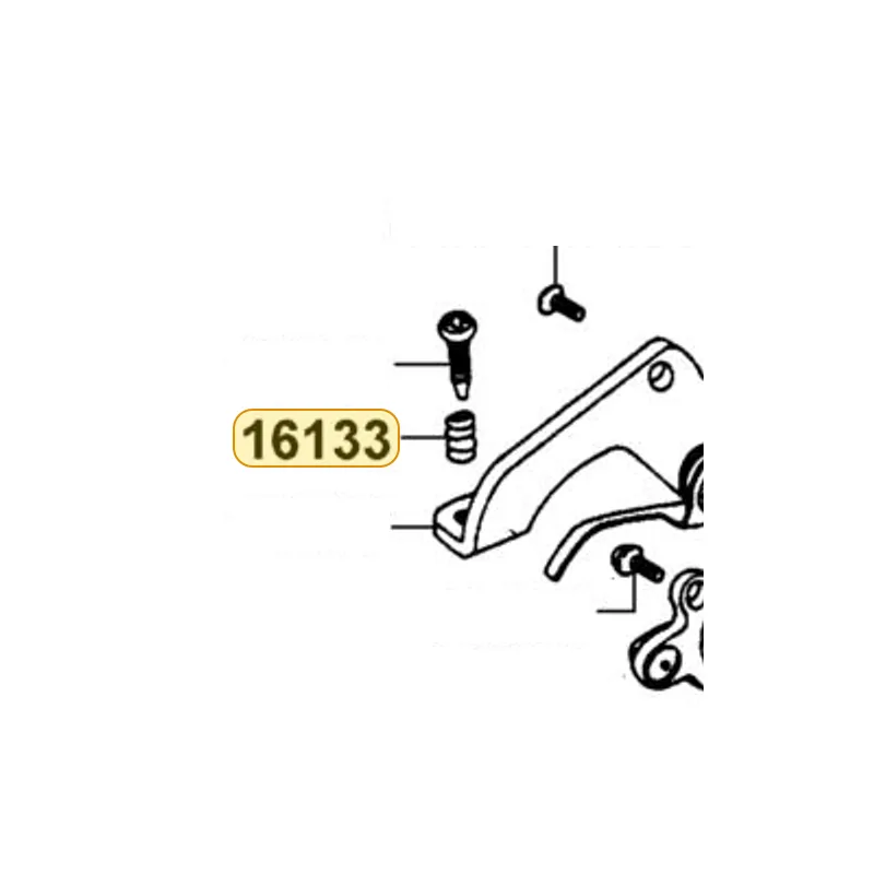 16133-KGC5-900 SPRING THROTTLE ADJUST SCREW — diagram cutout