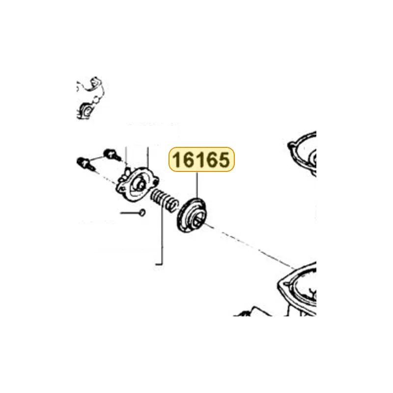16165-KGC5-900 DIAPHRAGM COMP — diagram cutout