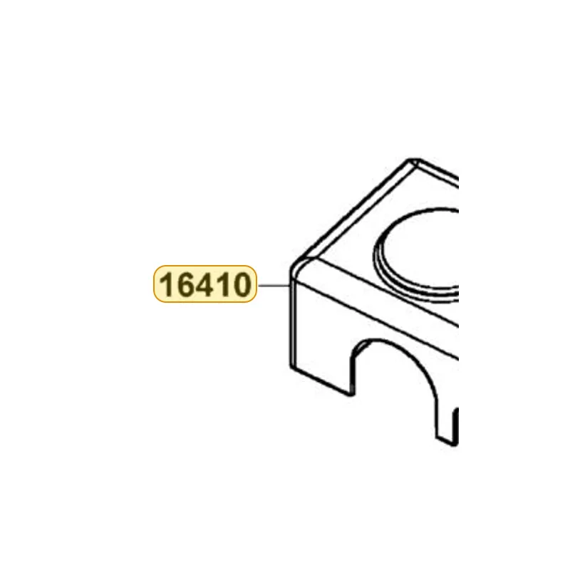 16410-KGBG-E00 RUBBER COVER CARB ASSY — diagram cutout