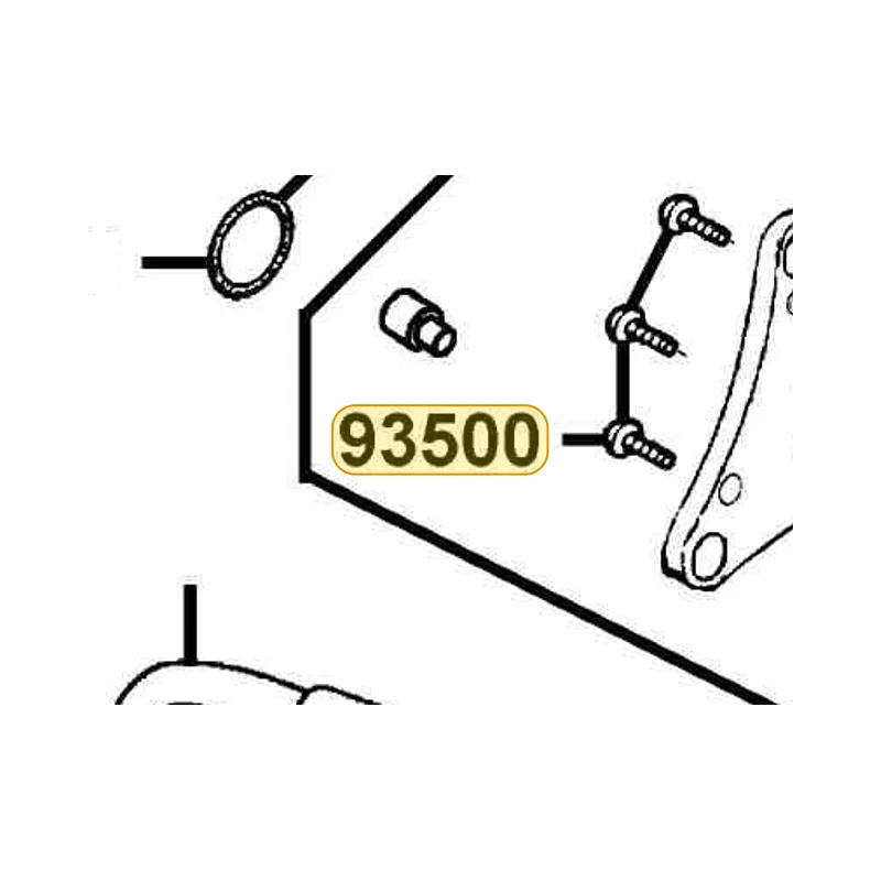 93500-04010-1A SCREW 4*10 — diagram cutout