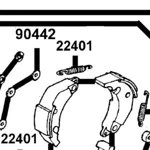 22401-LDC8-E10 SPRING CLUTCH — diagram cutout