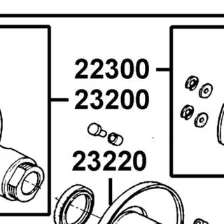 23200-GAR1-C00 FACE ASSY DRIVEN — diagram cutout