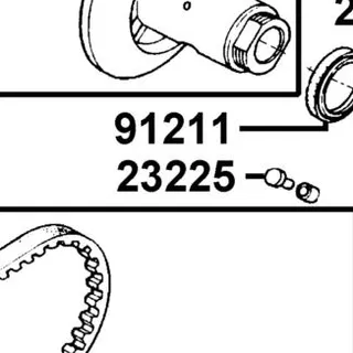 23225-GAR1-C00 PIN GUIDE — diagram cutout