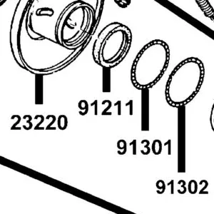 91211-KEE1-C00 OIL SEAL 34*39*3