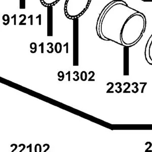 91302-KEE1-C00 O-RING 39.8*2.2 — diagram cutout