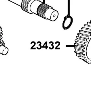 23432-LBD6-C00 GEAR FINAL — diagram cutout