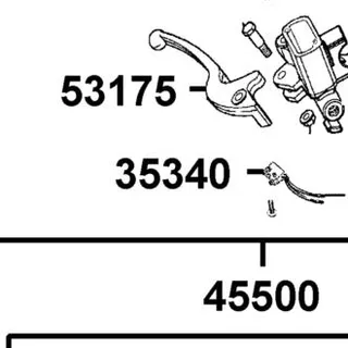 35340-KNBN-901(wrong) SW ASSY FR STOP