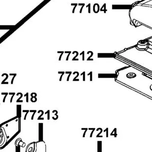 77211-LCB9-C10 "PLATE COMP.,BACK SEAT" — diagram cutout