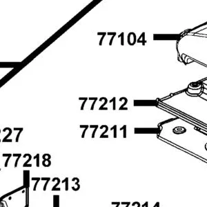 77212-LCB9-C10 COVER BACK SEAT — diagram cutout