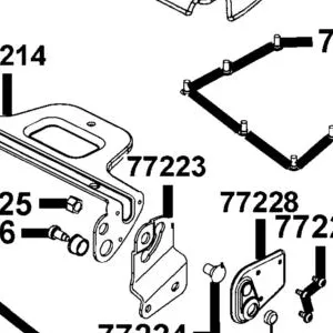 77223-LCB9-C10 "STAY LOW, L HINGE" — diagram cutout