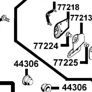 77224-LCB9-C10 BOLT SPECIAL M8 — diagram cutout