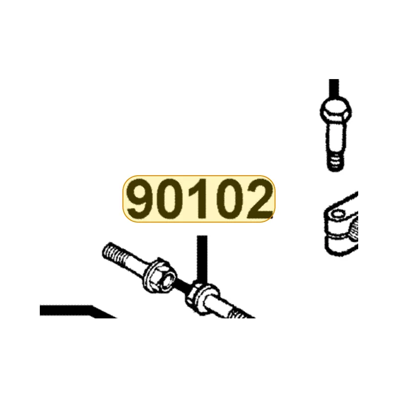 90102-GLE0-001 BOLT HINGE PIVOT — diagram cutout