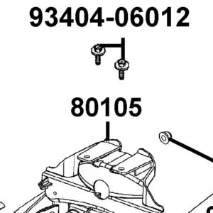80105-LDC8-E10-N1R FENDER RR — diagram cutout