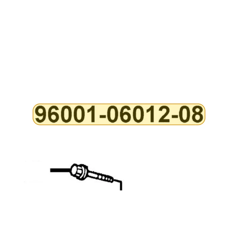 96001-06012-08 BOLT FLANGE 6*12 — diagram cutout