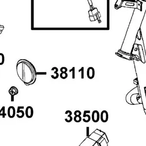 38110-KEB7-90A-invalid HORN COMP (supplier:D405) — diagram cutout