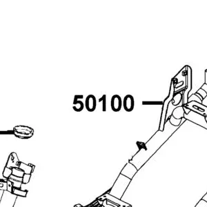 50100-LDC8-E10 BODY COMP FRAME — diagram cutout