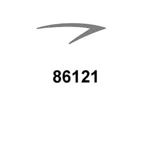 86121-LDC8-M31-T01 STRIPE R FR COVER — diagram cutout