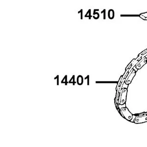 14401-KGBG-900 CHAIN CAM — diagram cutout