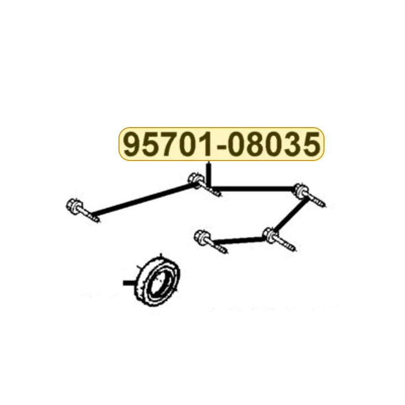 95701-08035-08G BOLT FLANGE 8*35 (C) — diagram cutout